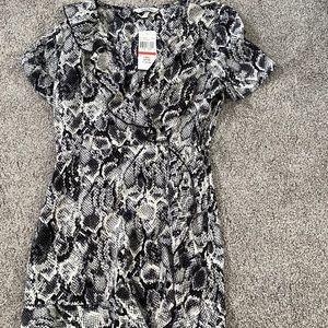 Snakeskin dress